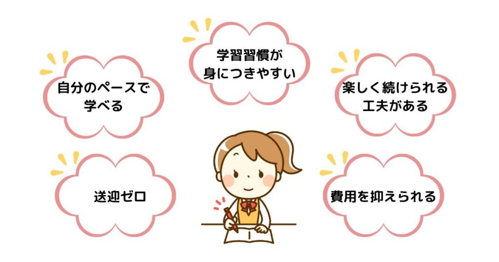 小学生が通信教育を受講するメリット
