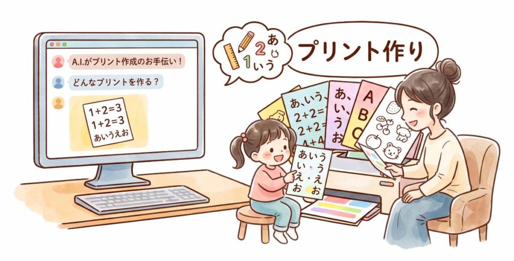 ChatGPTでのプリント作りに挑戦してみよう！